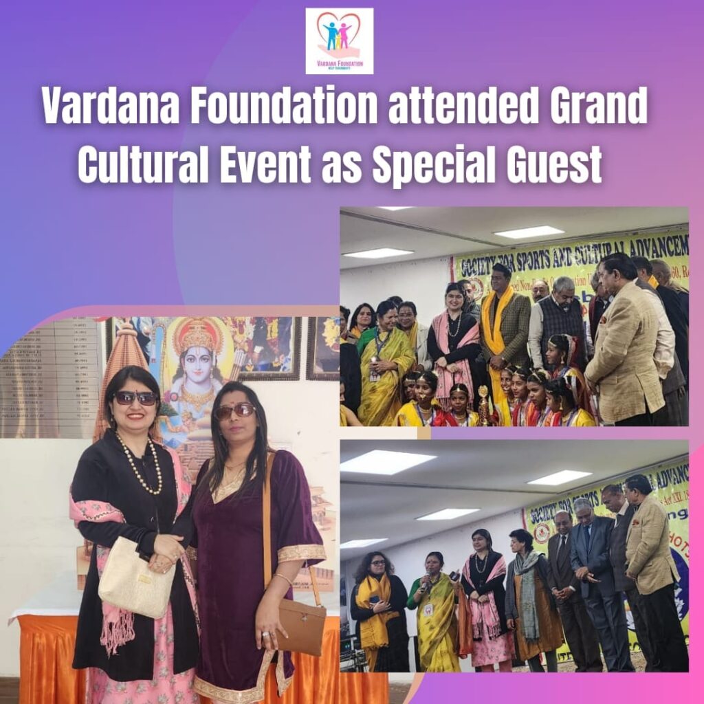 Vardana Foundation attended grand cultural event as special guest
